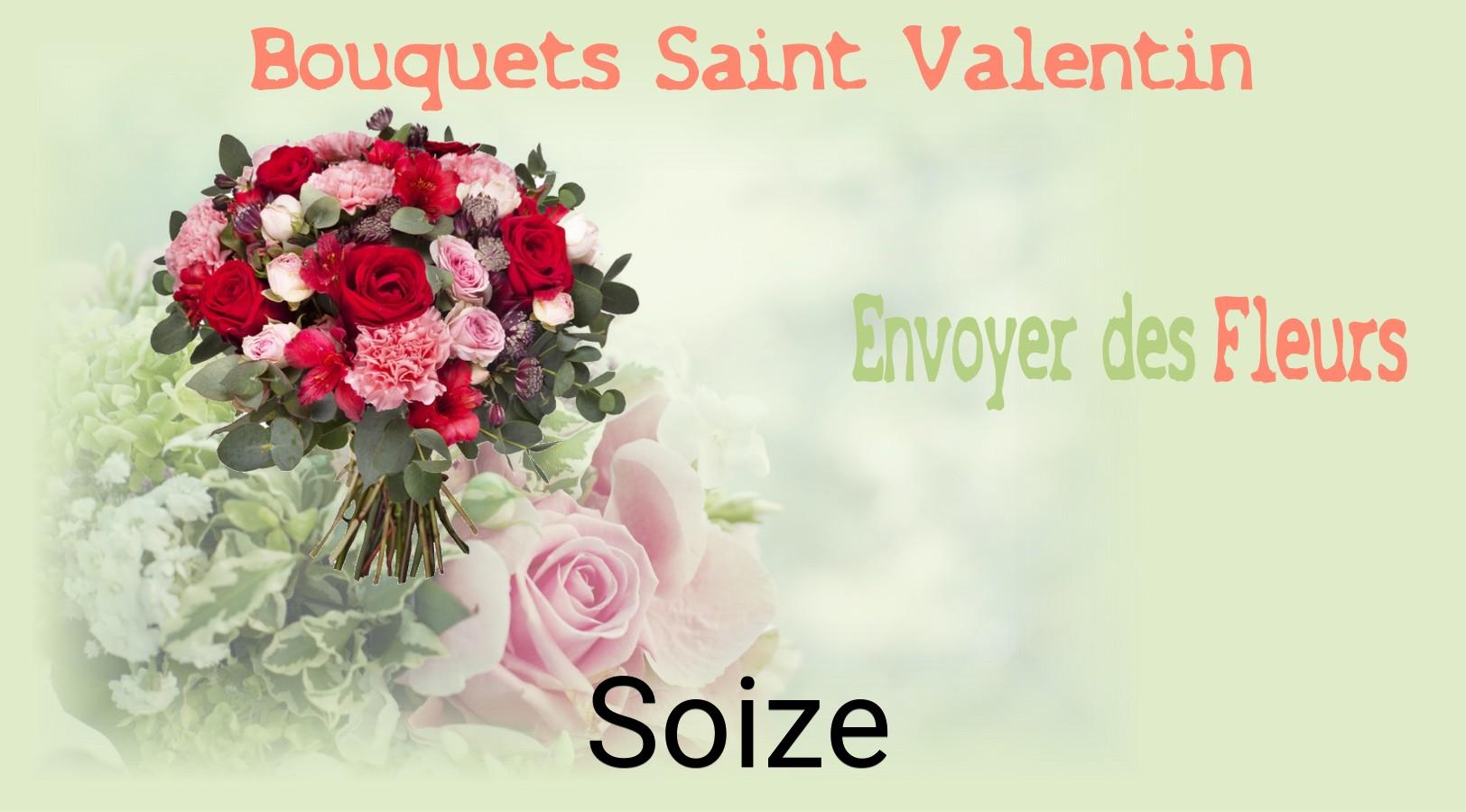 Roses de Saint-Valentin livrées à Soize